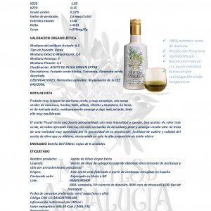 AOVE Premium Picual – botella 500 ml. (caja 6 botellas)